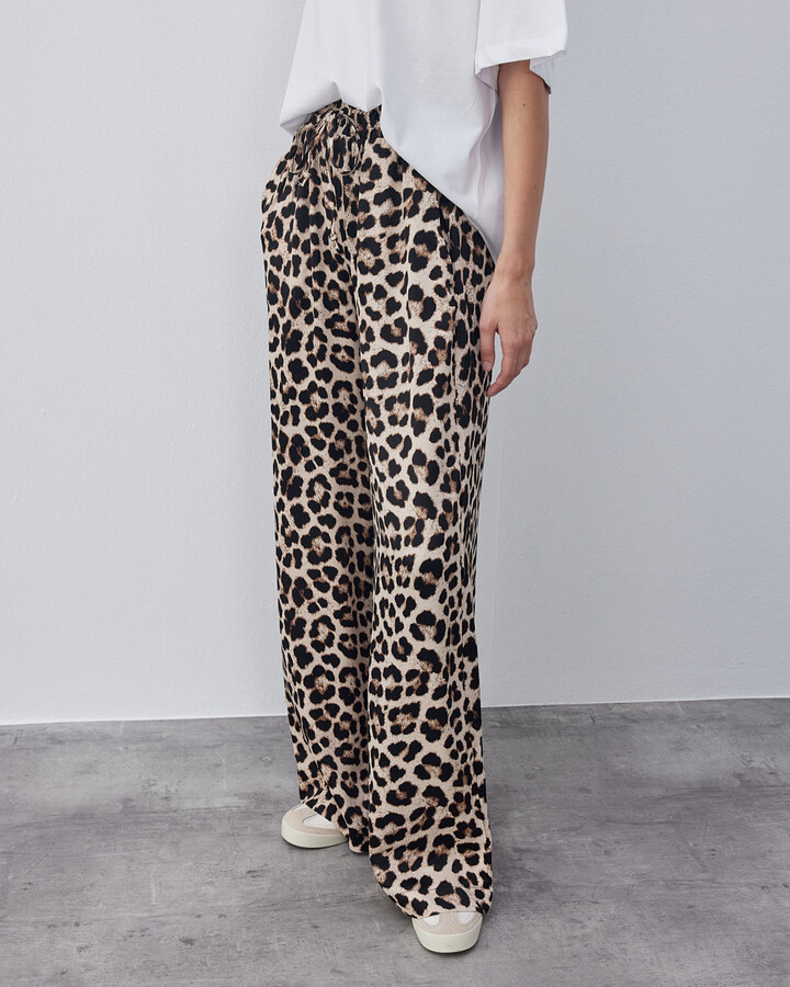 Cepli Bol Pantolon Leopar