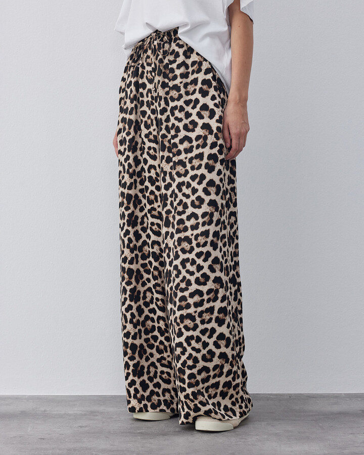 Cepli Bol Pantolon Leopar